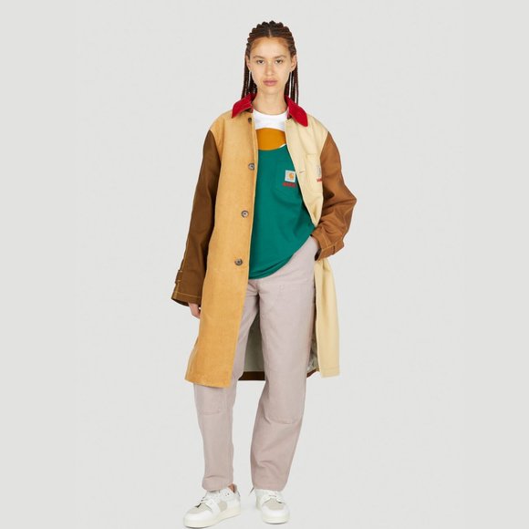 Marni x Carhartt WIP colour-block single-breasted coat - Picture 11 of 12